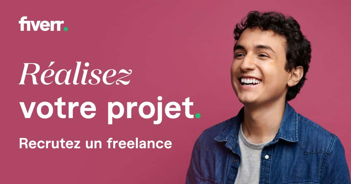 Trouver un freelance sur Fiverr